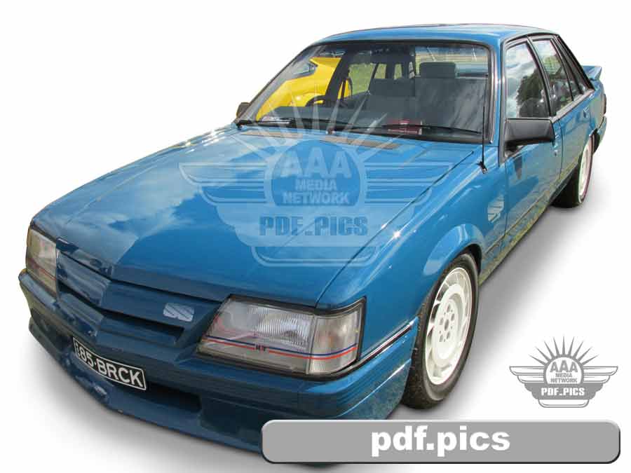 VK Commodore Sedan Front Passenger Side View