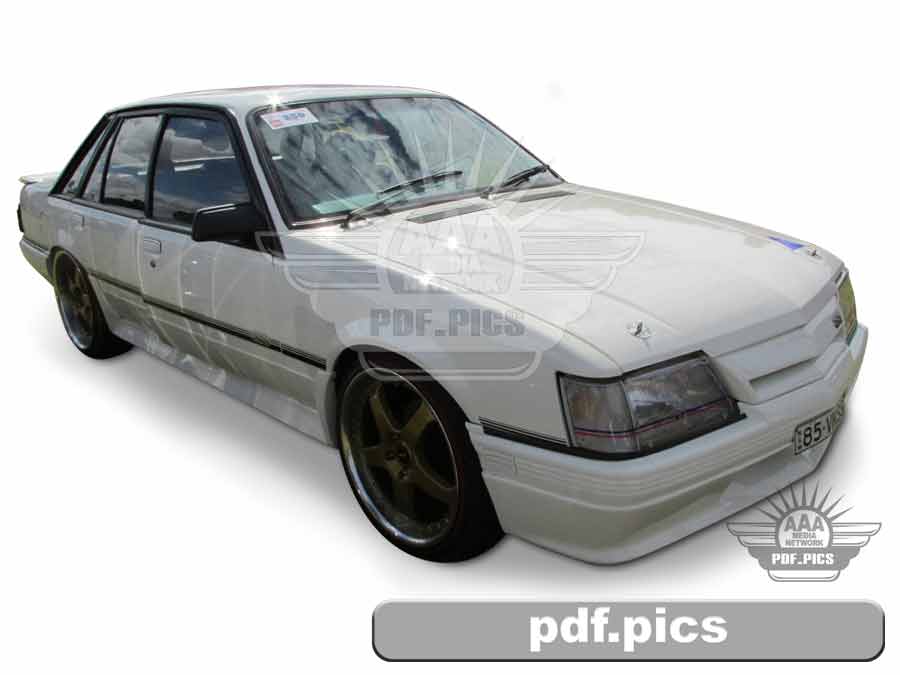 VK Commodore Sedan Front Drivers Side View