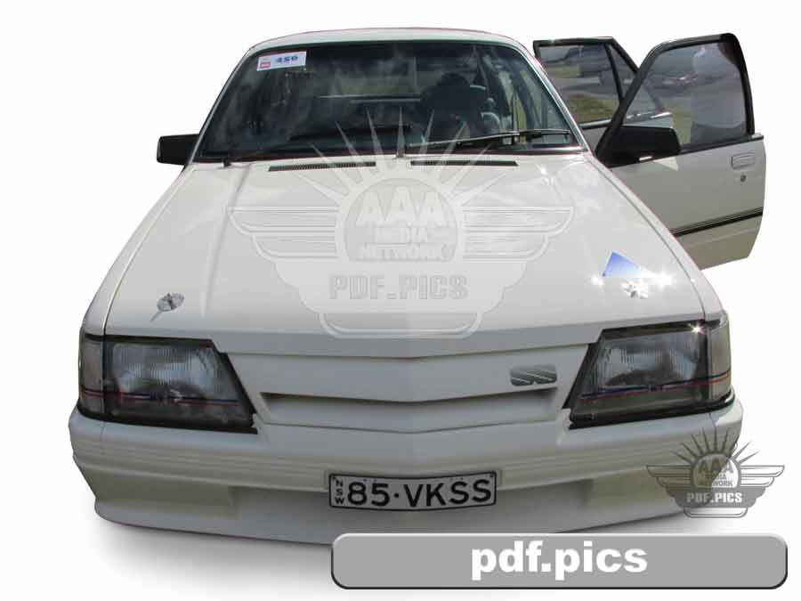 VK Commodore Sedan Front View