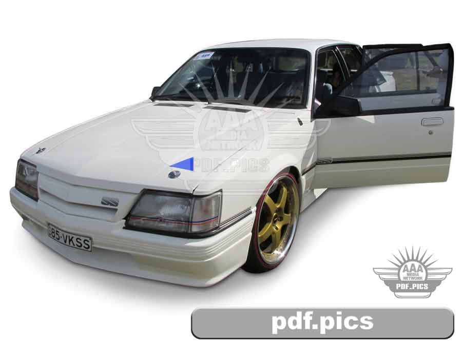 VK Commodore Sedan Front Passenger Side View