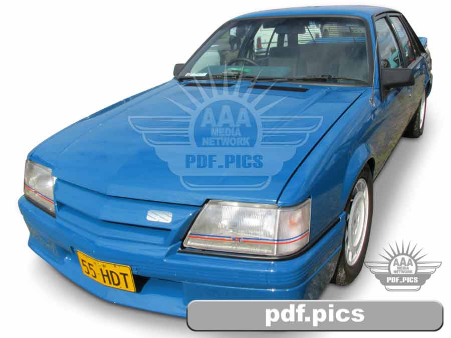 VK Commodore Sedan Front Passenger Side View