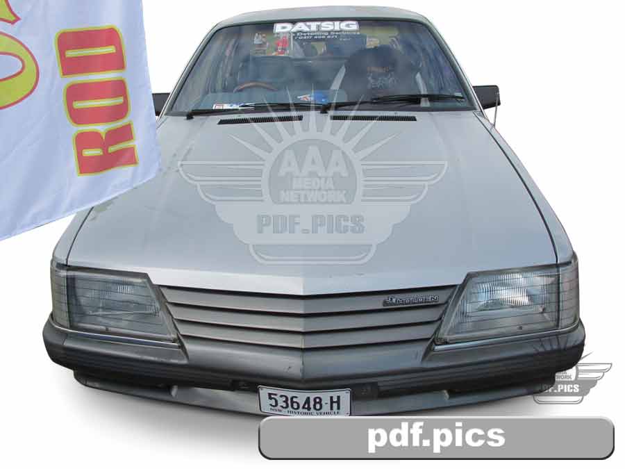 VK Commodore Sedan Front View