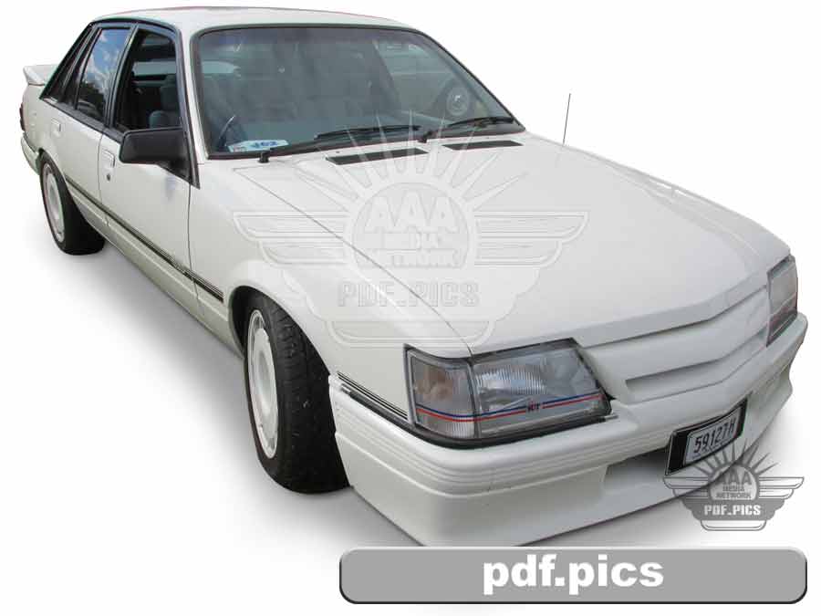 VK Commodore Sedan Front Drivers Side View