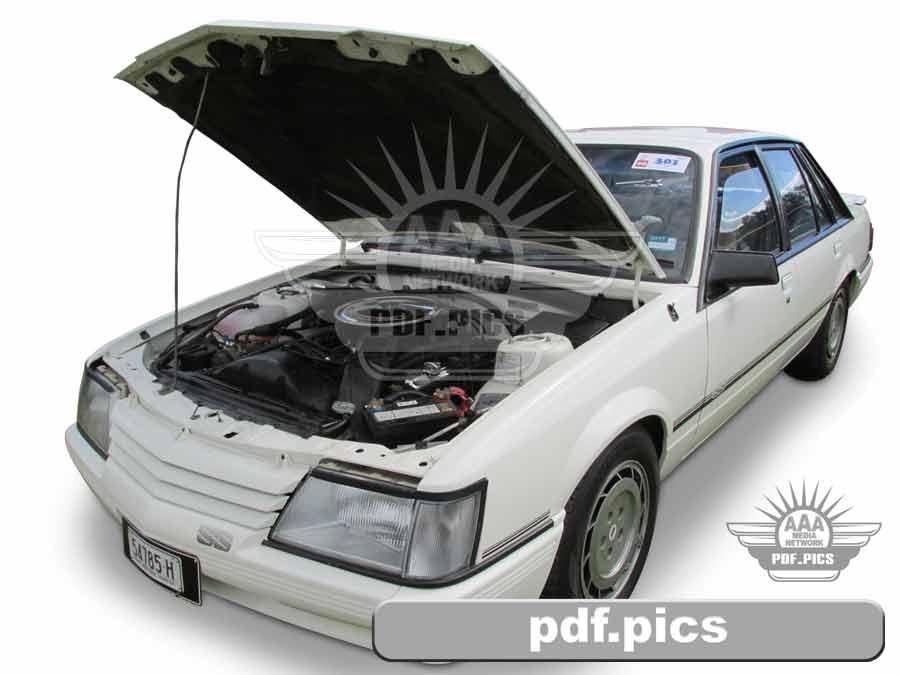 VK Commodore Sedan Front Passenger Side View