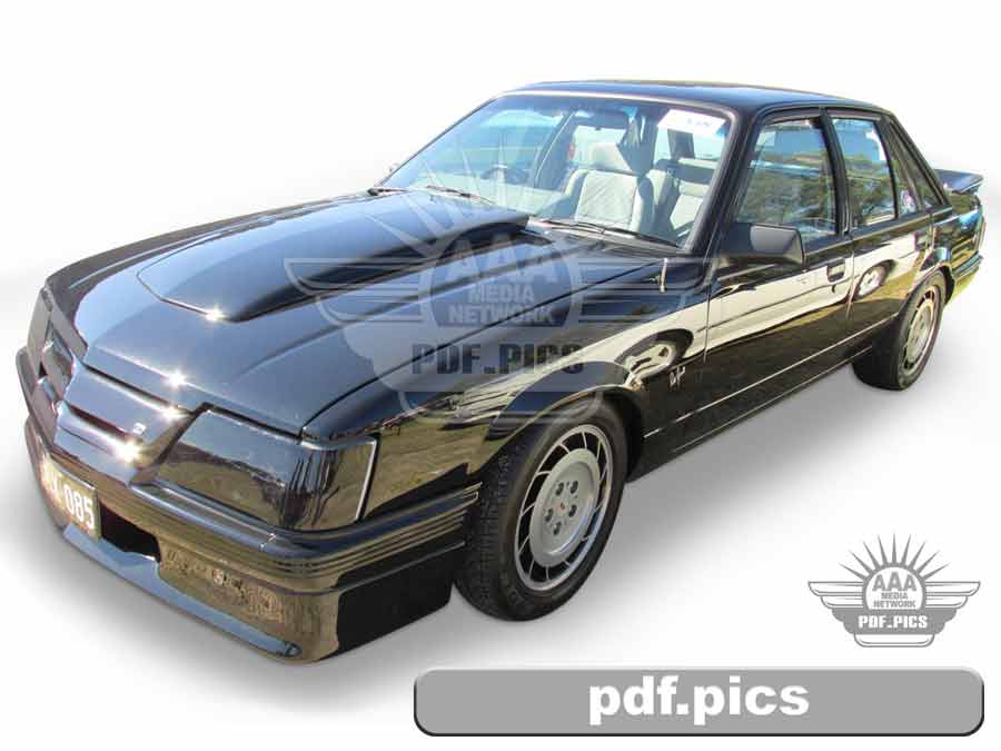 VK Commodore Sedan Front Passenger Side View