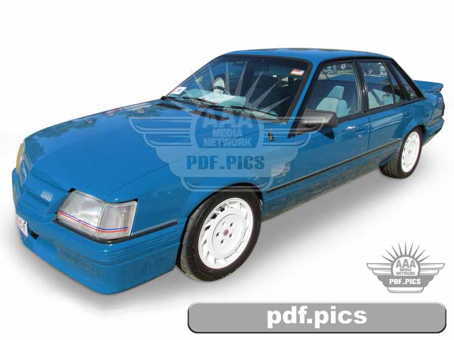 VK Commodore Sedan Front Passenger Side View