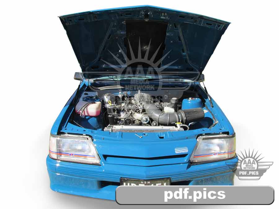 VK Commodore Sedan Front View