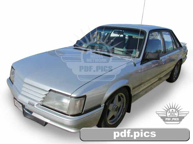 VK Commodore Sedan Front Passenger Side View