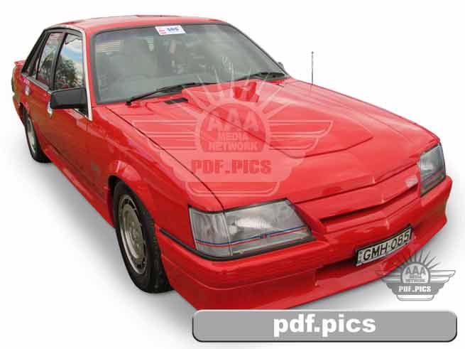 VK Commodore Sedan Front Drivers Side View