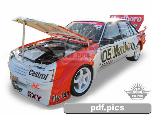 VK Commodore Sedan Front Passenger Side View