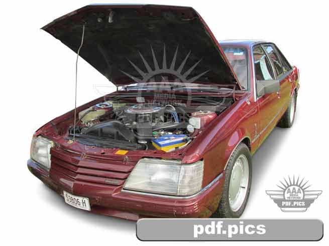 VK Commodore Sedan Front Passenger Side View