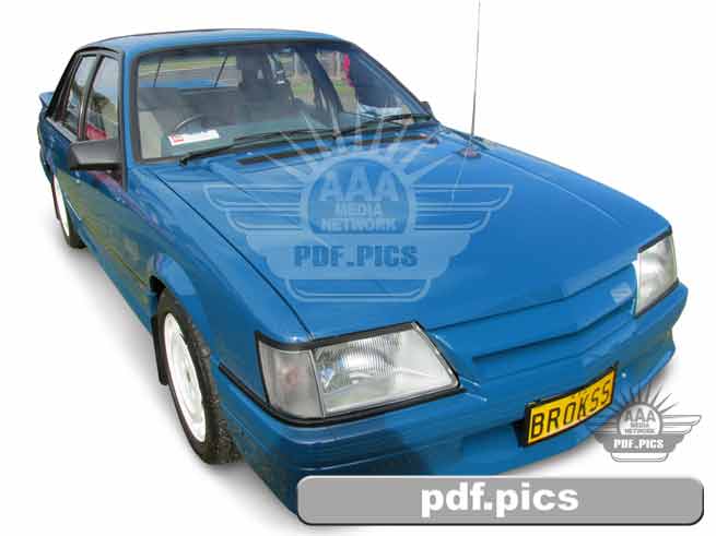 VK Commodore Sedan Front Drivers Side View