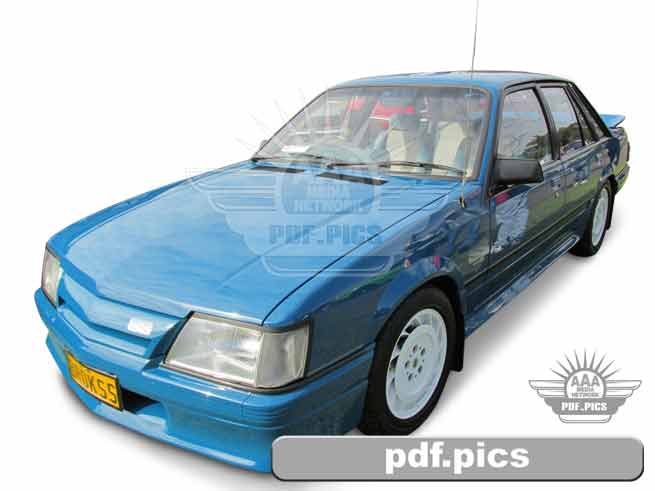 VK Commodore Sedan Front Passenger Side View