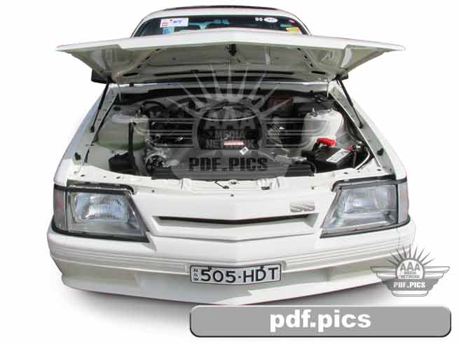 VK Commodore Sedan Front View