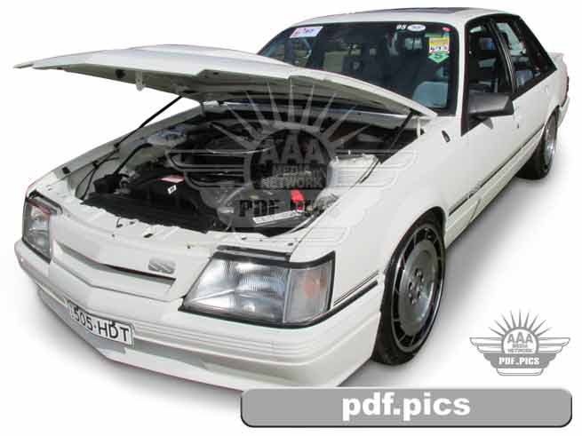 VK Commodore Sedan Front Passenger Side View