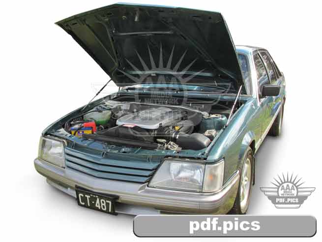 VK Commodore Sedan Front Passenger Side View