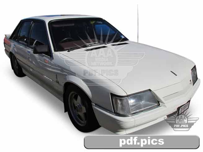 VK Commodore Sedan Front Drivers Side View