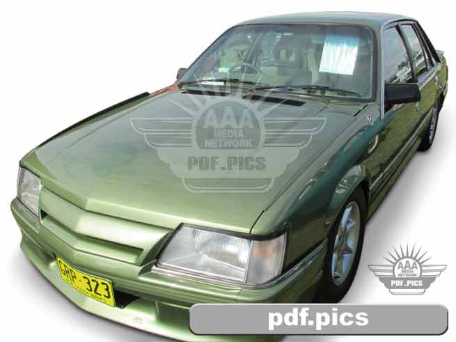 VK Commodore Sedan Front Passenger Side View