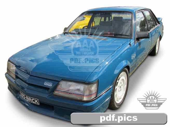 VK Commodore Sedan Front Passenger Side View
