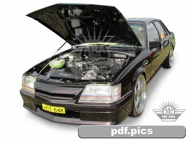 VK Commodore Sedan Front Passenger Side View