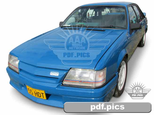 VK Commodore Sedan Front Passenger Side View