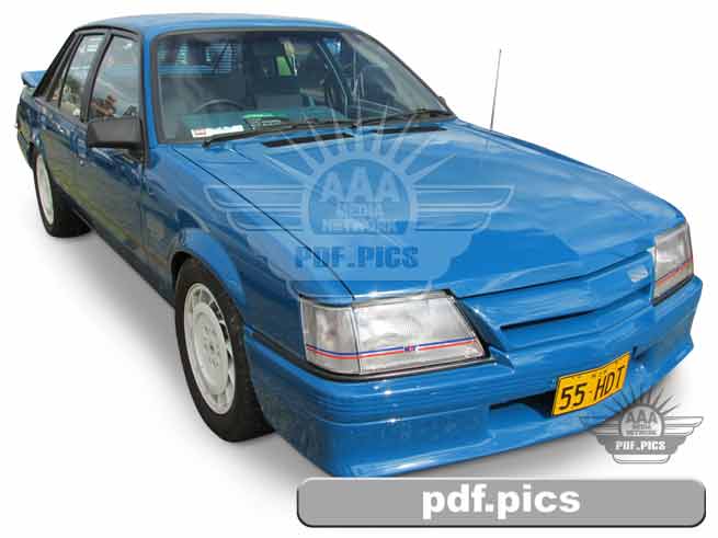 VK Commodore Sedan Front Drivers Side View