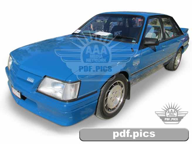 VK Commodore Sedan Front Passenger Side View