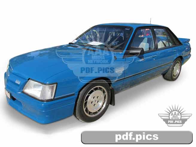 VK Commodore Sedan Front Passenger Side View