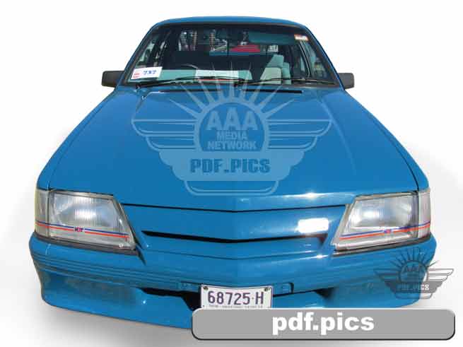 VK Commodore Sedan Front View
