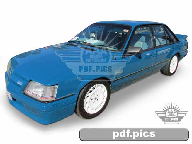 VK Commodore Sedan Front Passenger Side View