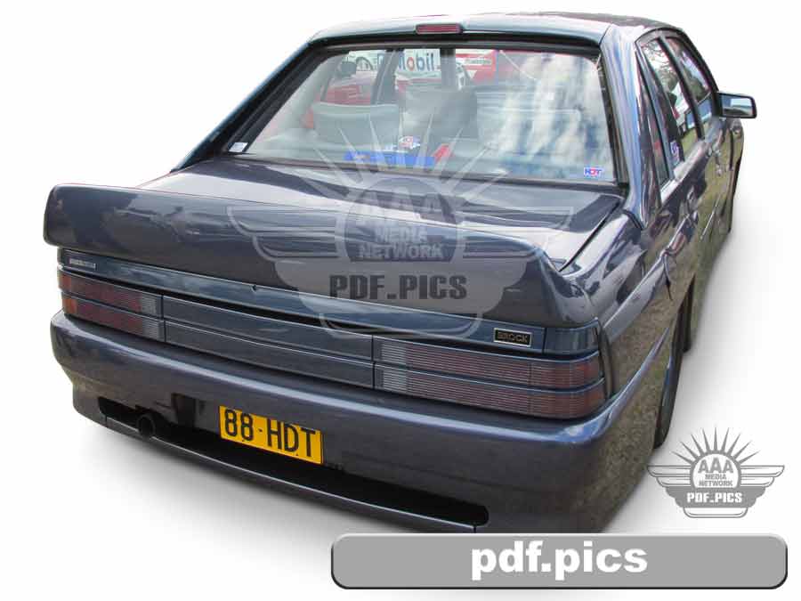 VL Commodore Sedan Rear Drivers Side View