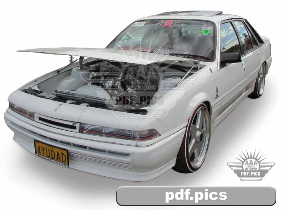 VL Commodore Sedan Front Passenger Side View