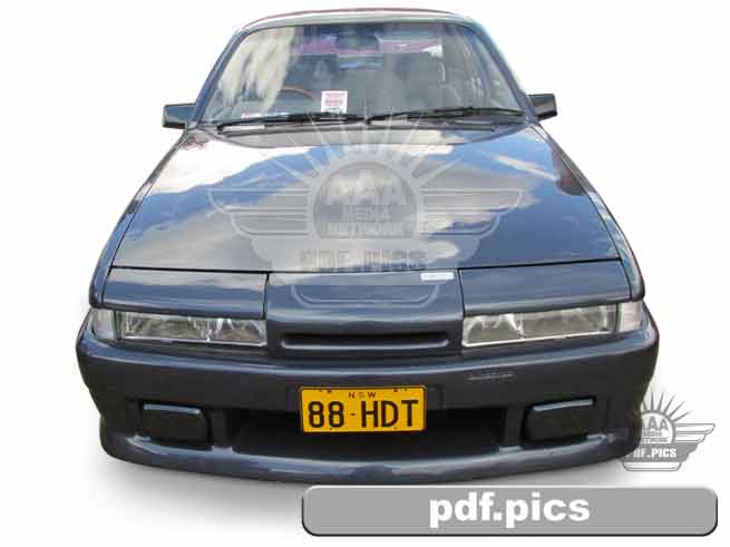 VL Commodore Sedan Front View