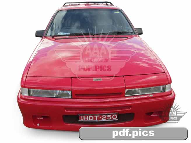 VL Commodore Station Wagon Front View