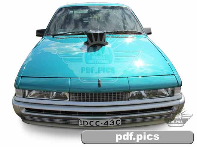VL Commodore Sedan Front View