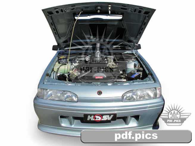 VL Commodore Sedan Front View