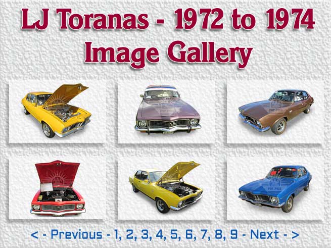 LJ Torana V1N1 Image Gallery | LJ Torana